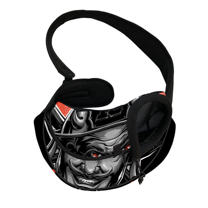 Firefighter Devil Print Pet Sling Carrier