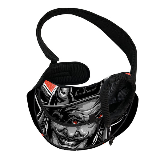 Firefighter Devil Print Pet Sling Carrier