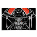 Firefighter Devil Print Placemat