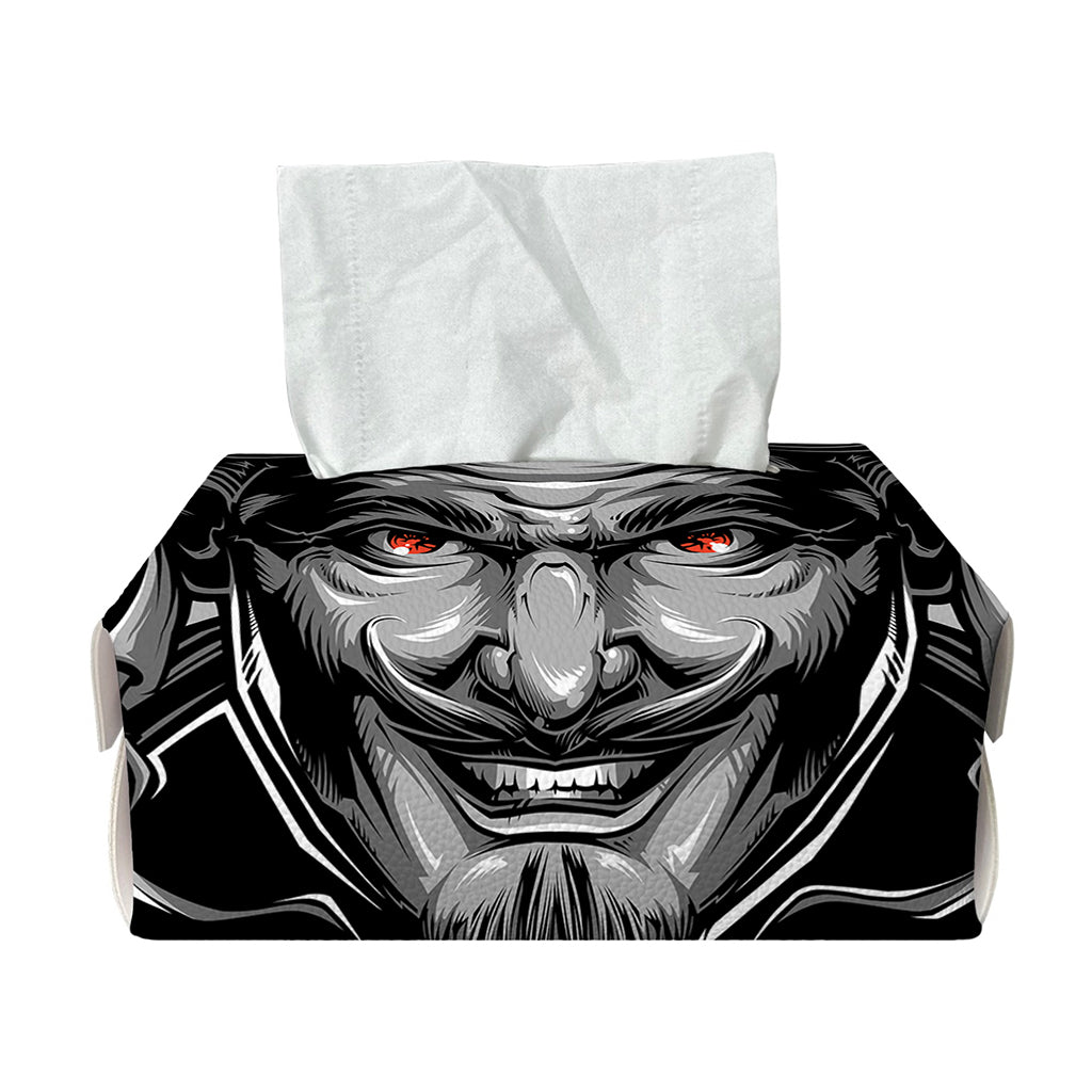 Firefighter Devil Print Rectangle Tissue Box Cover