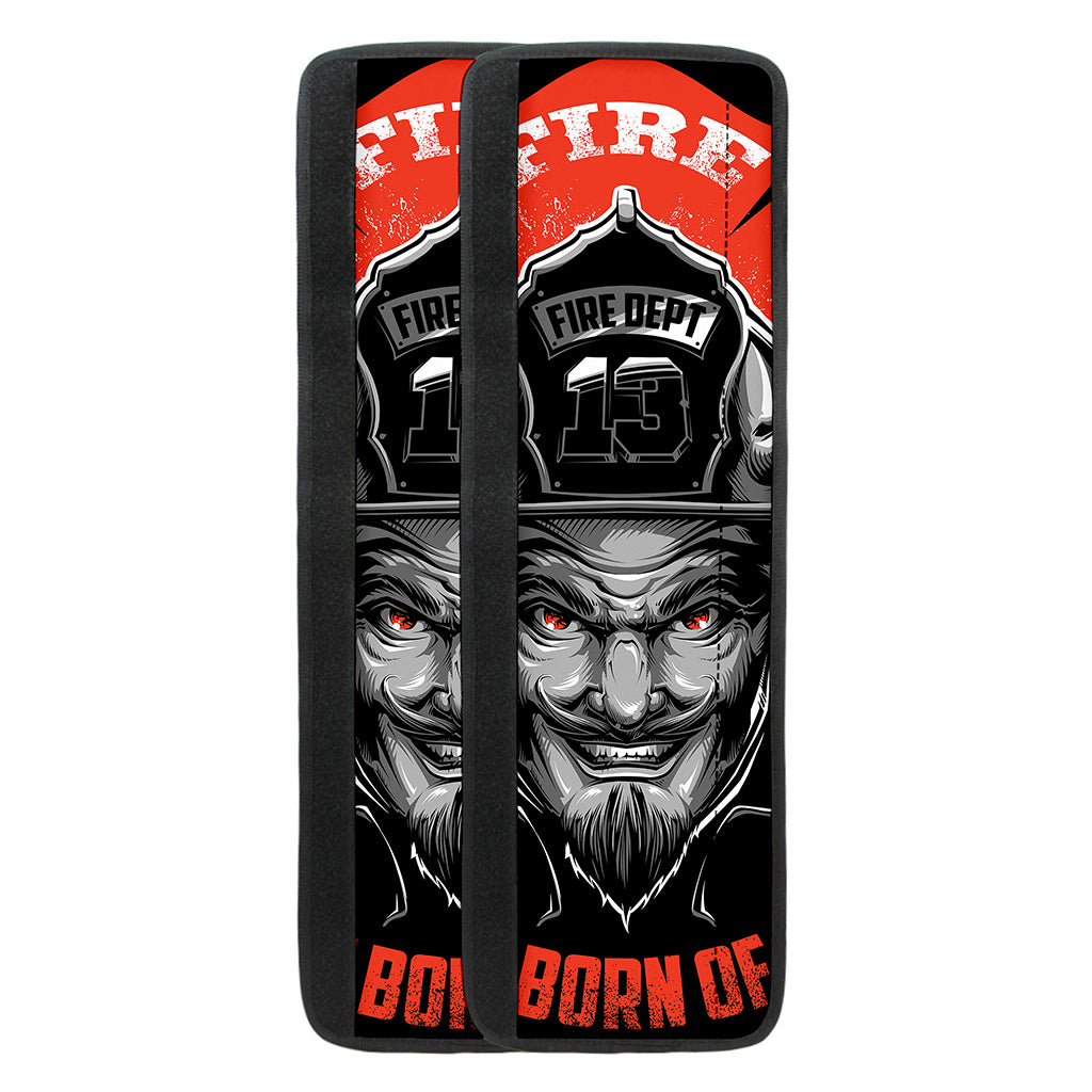 Firefighter Devil Print Refrigerator Handle Covers