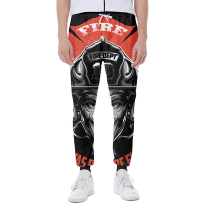 Firefighter Devil Print Scuba Joggers