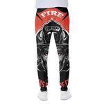 Firefighter Devil Print Scuba Joggers