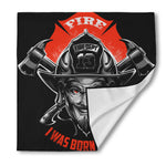 Firefighter Devil Print Silk Bandana