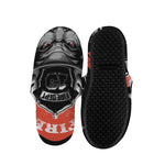 Firefighter Devil Print Slippers