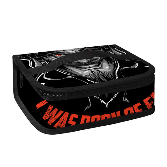 Firefighter Devil Print Small Lunch Bag