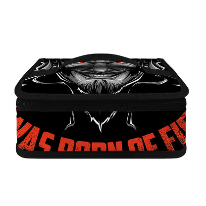 Firefighter Devil Print Small Lunch Bag