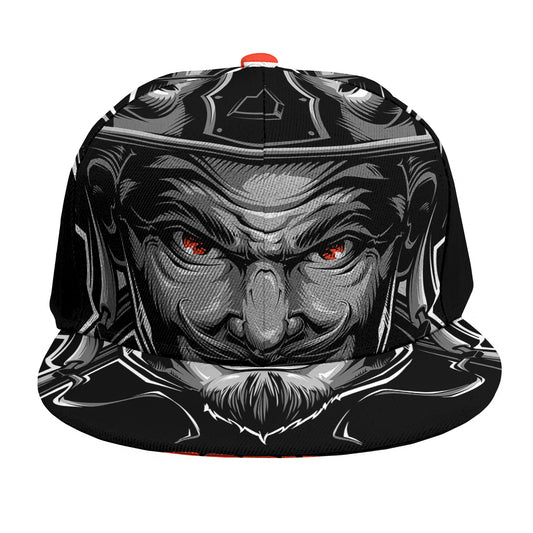 Firefighter Devil Print Snapback Cap