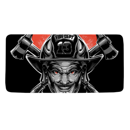 Firefighter Devil Print Towel