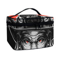Firefighter Devil Print Travel Makeup Bag
