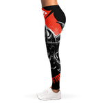 Firefighter Devil Print Women's Leggings