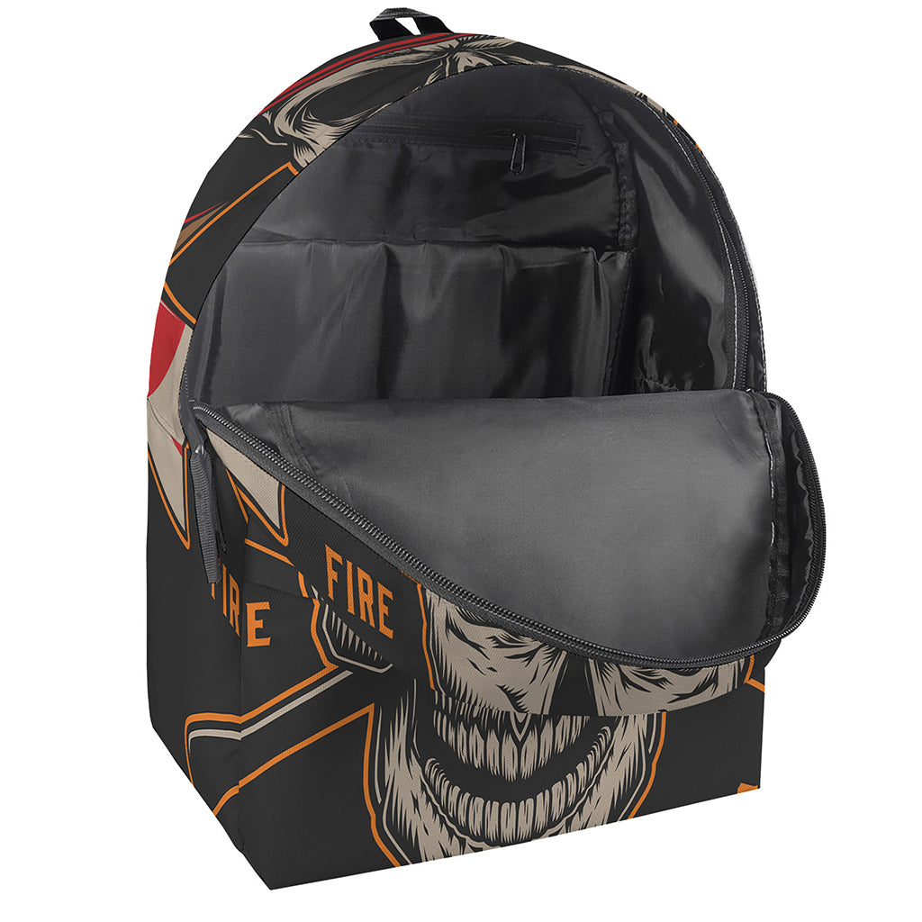 Firefighter First In Last Out Print Backpack