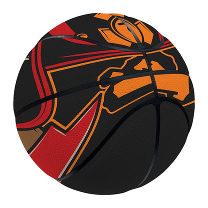 Firefighter First In Last Out Print Basketball