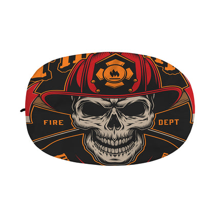 Firefighter First In Last Out Print Car Side Mirror Covers