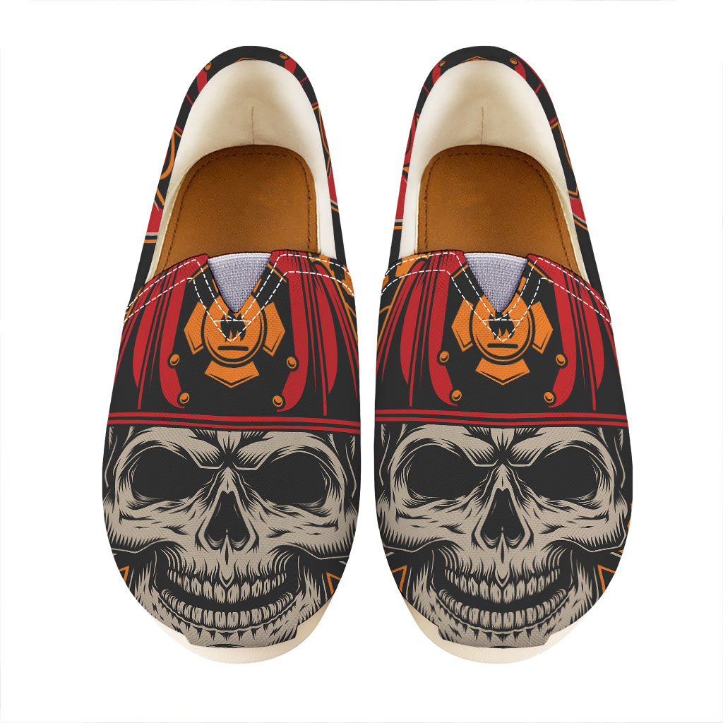 Firefighter First In Last Out Print Casual Shoes