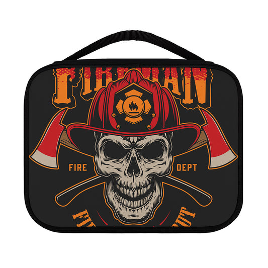 Firefighter First In Last Out Print Classic Bible Case