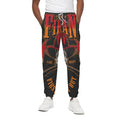Firefighter First In Last Out Print Cotton Sweatpants