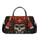 Firefighter First In Last Out Print Duffle Bag