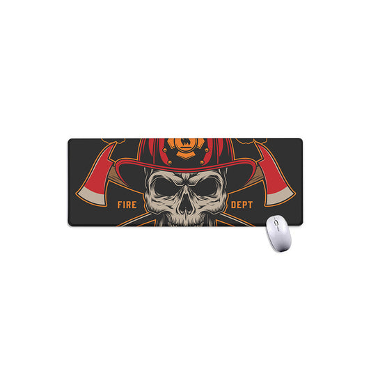Firefighter First In Last Out Print Extended Mouse Pad