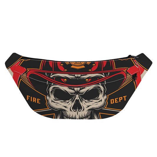 Firefighter First In Last Out Print Fanny Pack