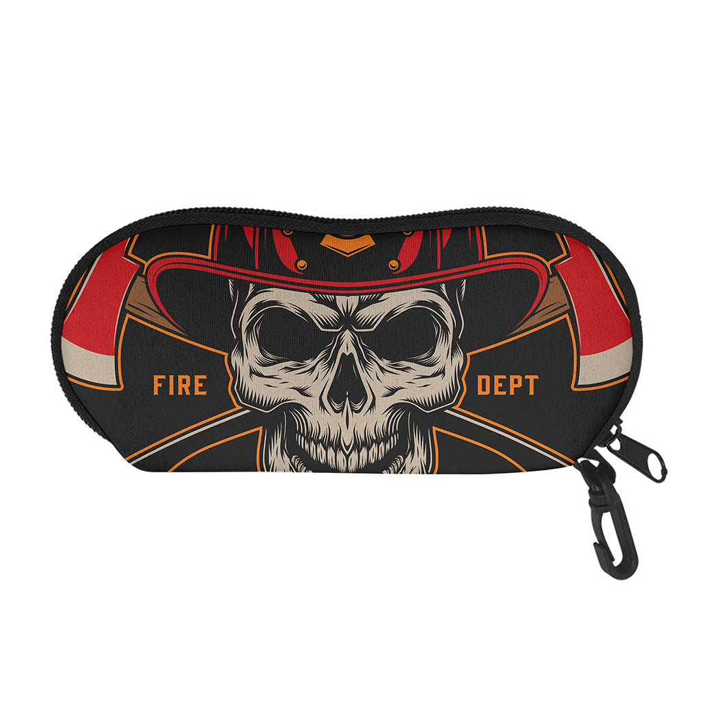 Firefighter First In Last Out Print Glasses Case