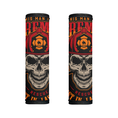 Firefighter First In Last Out Print Handle Covers