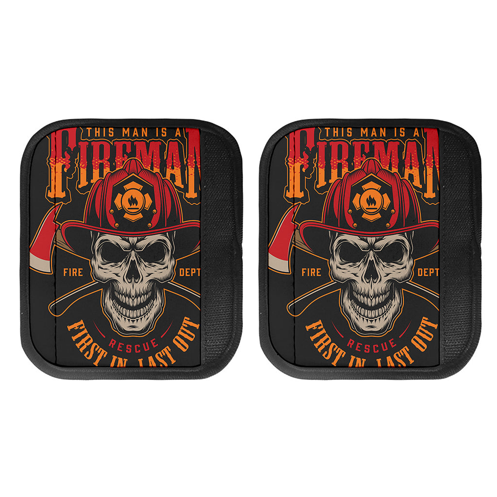 Firefighter First In Last Out Print Handle Covers