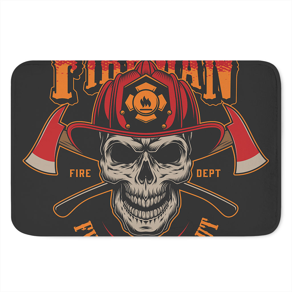 Firefighter First In Last Out Print Indoor Door Mat