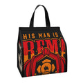 Firefighter First In Last Out Print Insulated Lunch Tote