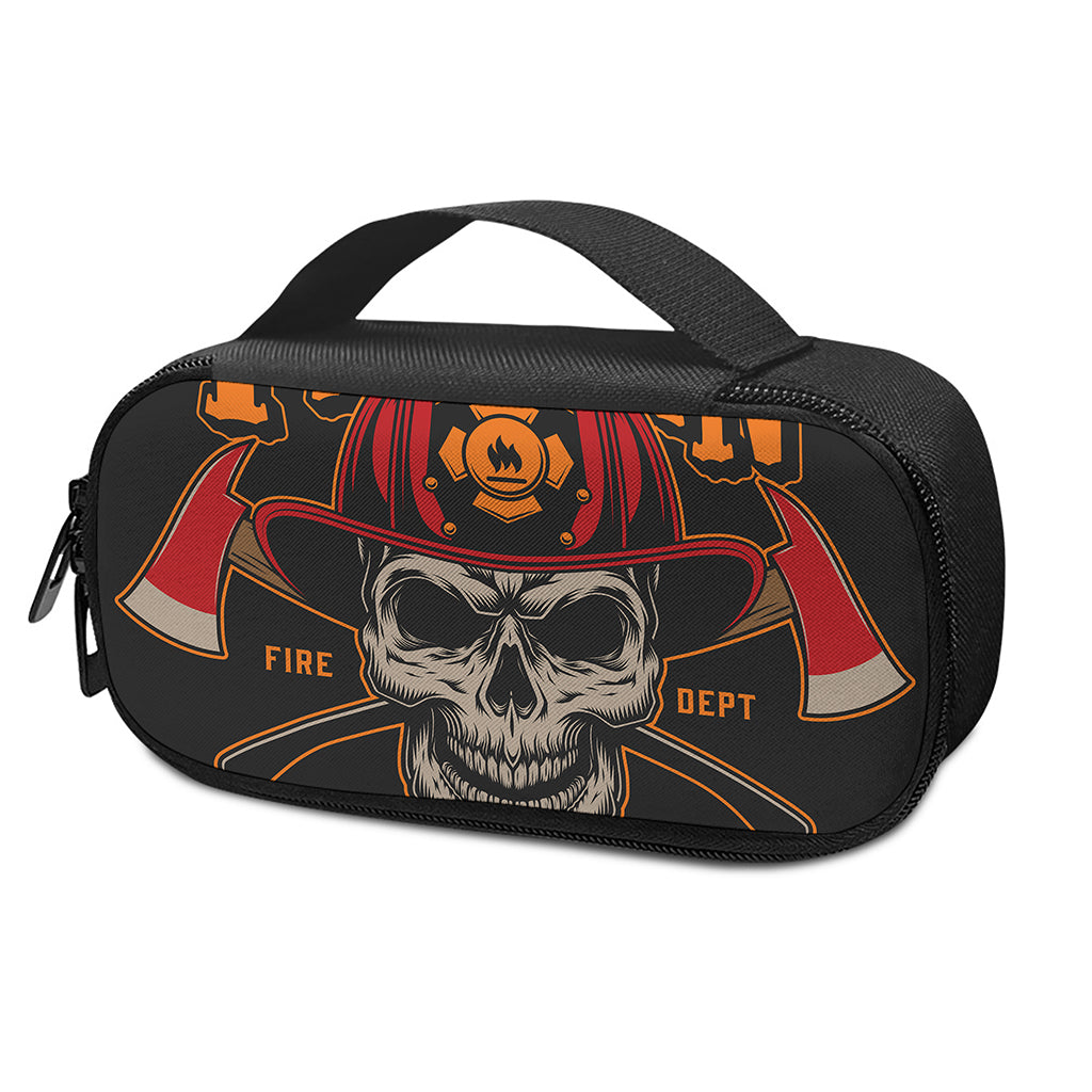 Firefighter First In Last Out Print Insulin Cooler Travel Case