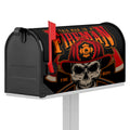 Firefighter First In Last Out Print Mailbox Cover