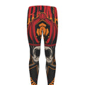 Firefighter First In Last Out Print Men's Leggings