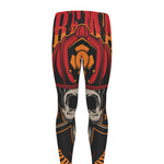Firefighter First In Last Out Print Men's leggings