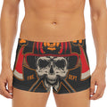Firefighter First In Last Out Print Men's Short Boxer Briefs