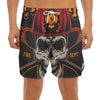 Firefighter First In Last Out Print Men's Split Running Shorts