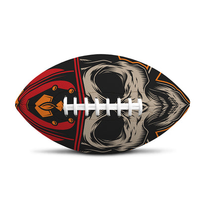 Firefighter First In Last Out Print Rugby Ball