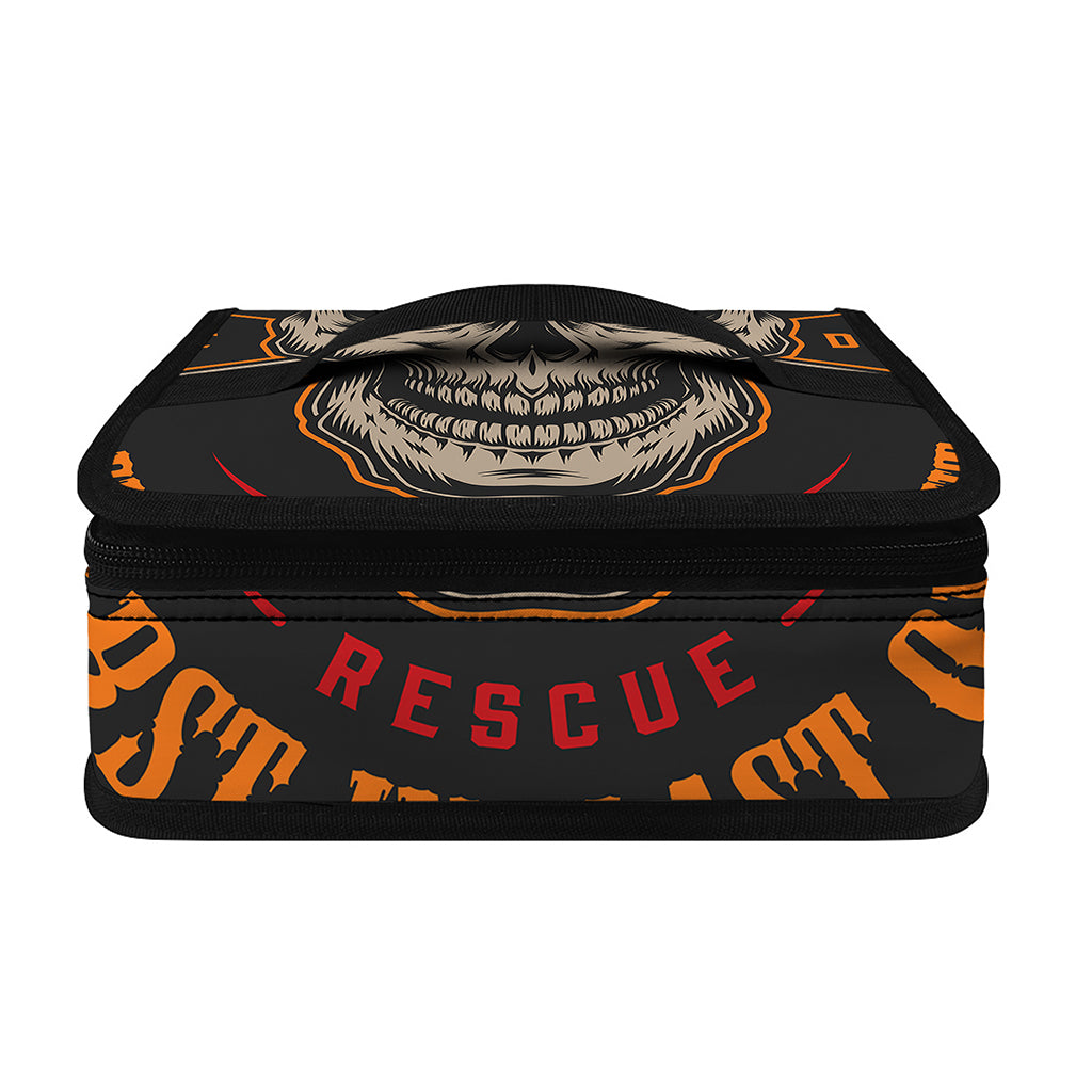 Firefighter First In Last Out Print Small Lunch Bag