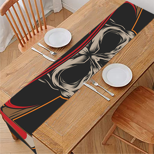 Firefighter First In Last Out Print Table Runner