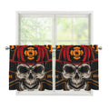 Firefighter First In Last Out Print Tier Curtains