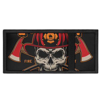 Firefighter First In Last Out Print Trifold Wallet