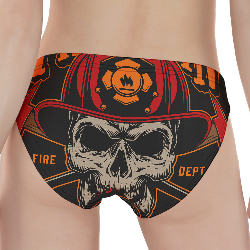 Firefighter First In Last Out Print Women's Panties