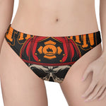 Firefighter First In Last Out Print Women's Thong