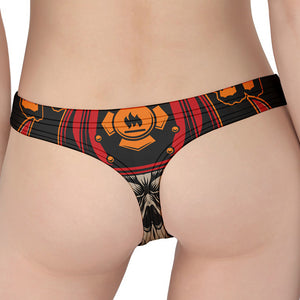 Firefighter First In Last Out Print Women's Thong