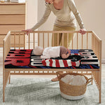Firefighter I Fight What You Fear Print Baby Crib Sheet