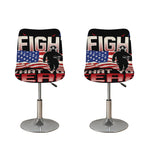 Firefighter I Fight What You Fear Print Bar Stool Covers