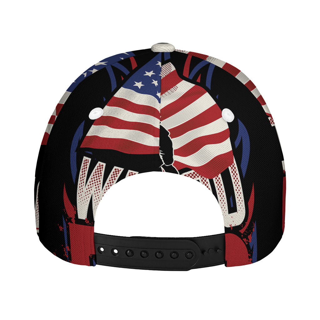 Firefighter I Fight What You Fear Print Baseball Cap