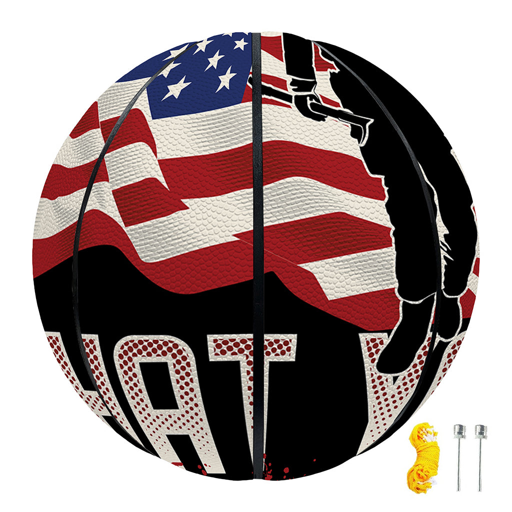 Firefighter I Fight What You Fear Print Basketball