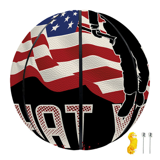 Firefighter I Fight What You Fear Print Basketball