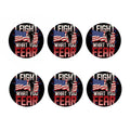 Firefighter I Fight What You Fear Print Coaster Set