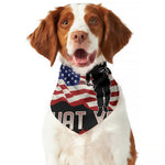 Firefighter I Fight What You Fear Print Dog Bandana